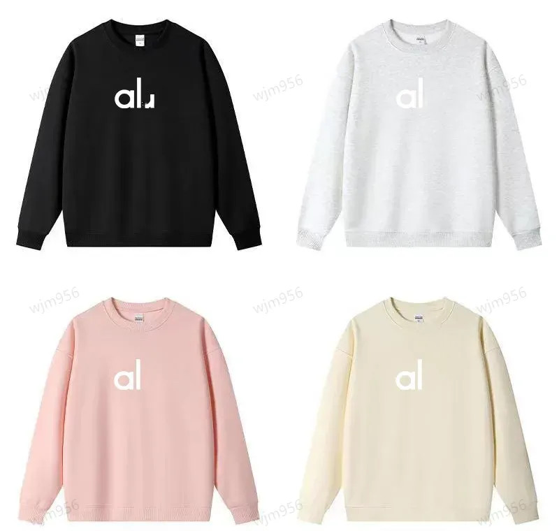 AL-2024 Women Yoga Outfit Perfectly Oversized Sweatshirts Sweater Loose Long Sleeve Crop Top Fitn... | DHGate