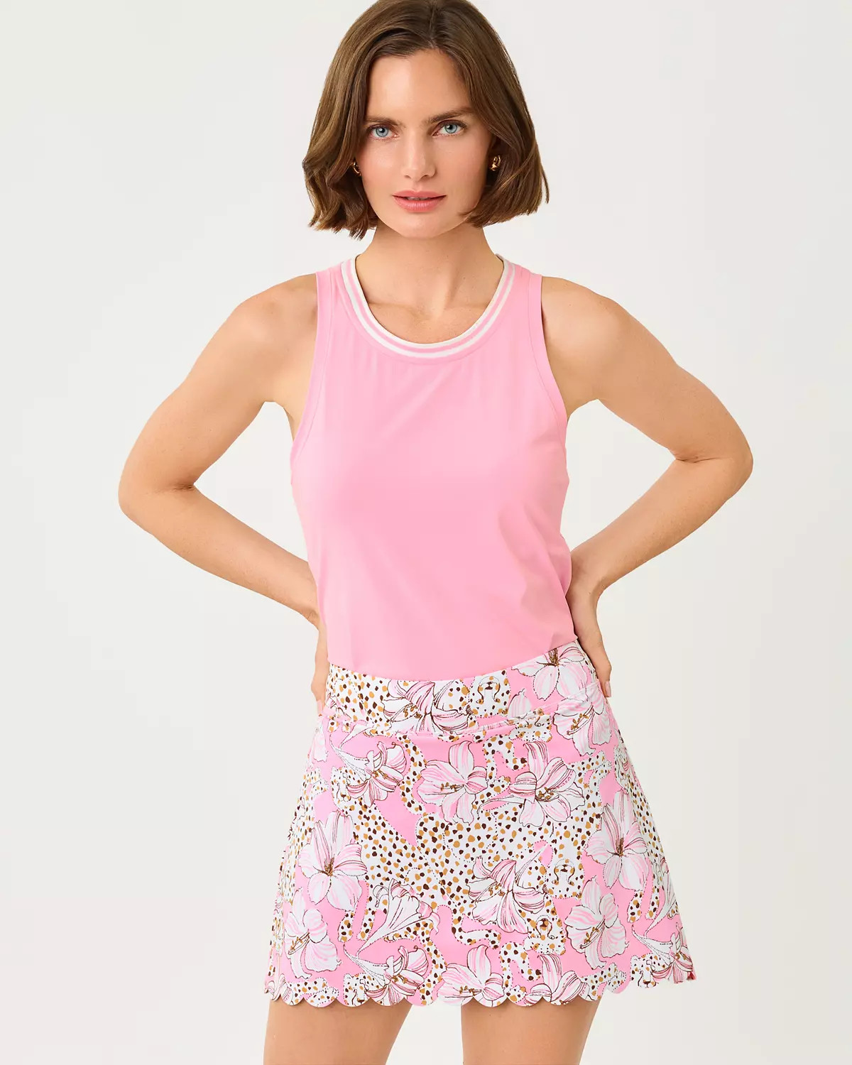 UPF 50+ Luxletic Meena Scallop Skort | Lilly Pulitzer