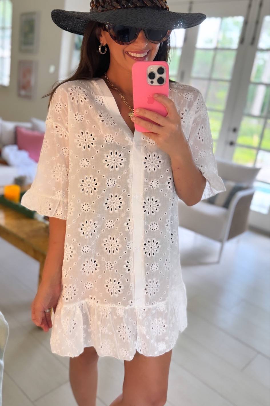 wearing a small in this amazon cover up 💕 budget friendly swim one piece swim ruched one piece swim 

#LTKSwim #LTKFindsUnder100 #LTKFindsUnder50