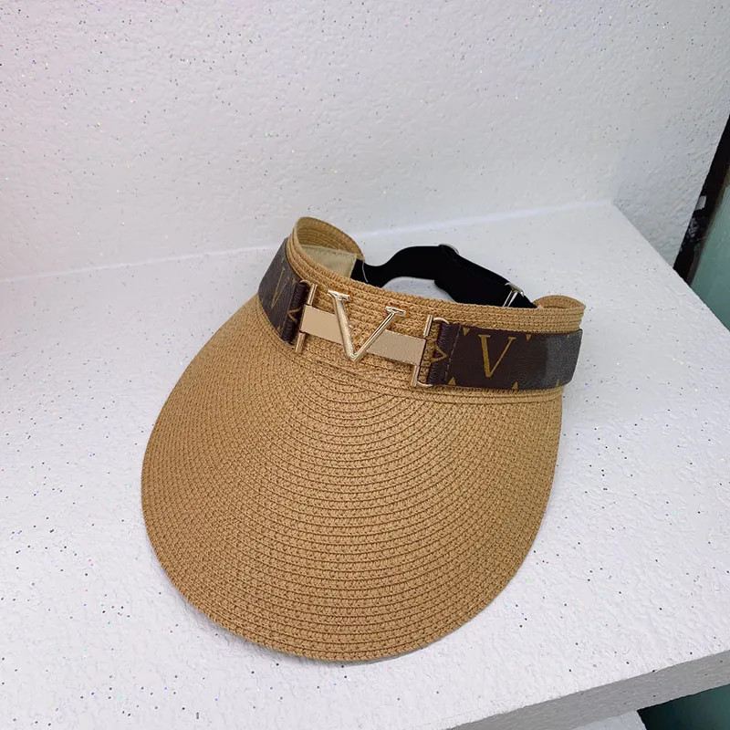 Sun Hat Designer Cap Women Men Casquette Visor Top Empty Caps Hats Mens Bucket Hat Hut Summer Faa... | DHGate