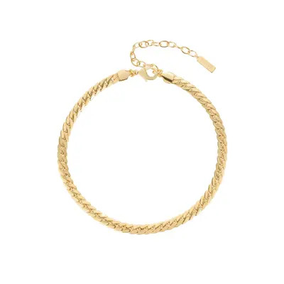 st. Moran Flat Curb Chain Necklace in Gold at Nordstrom | Nordstrom