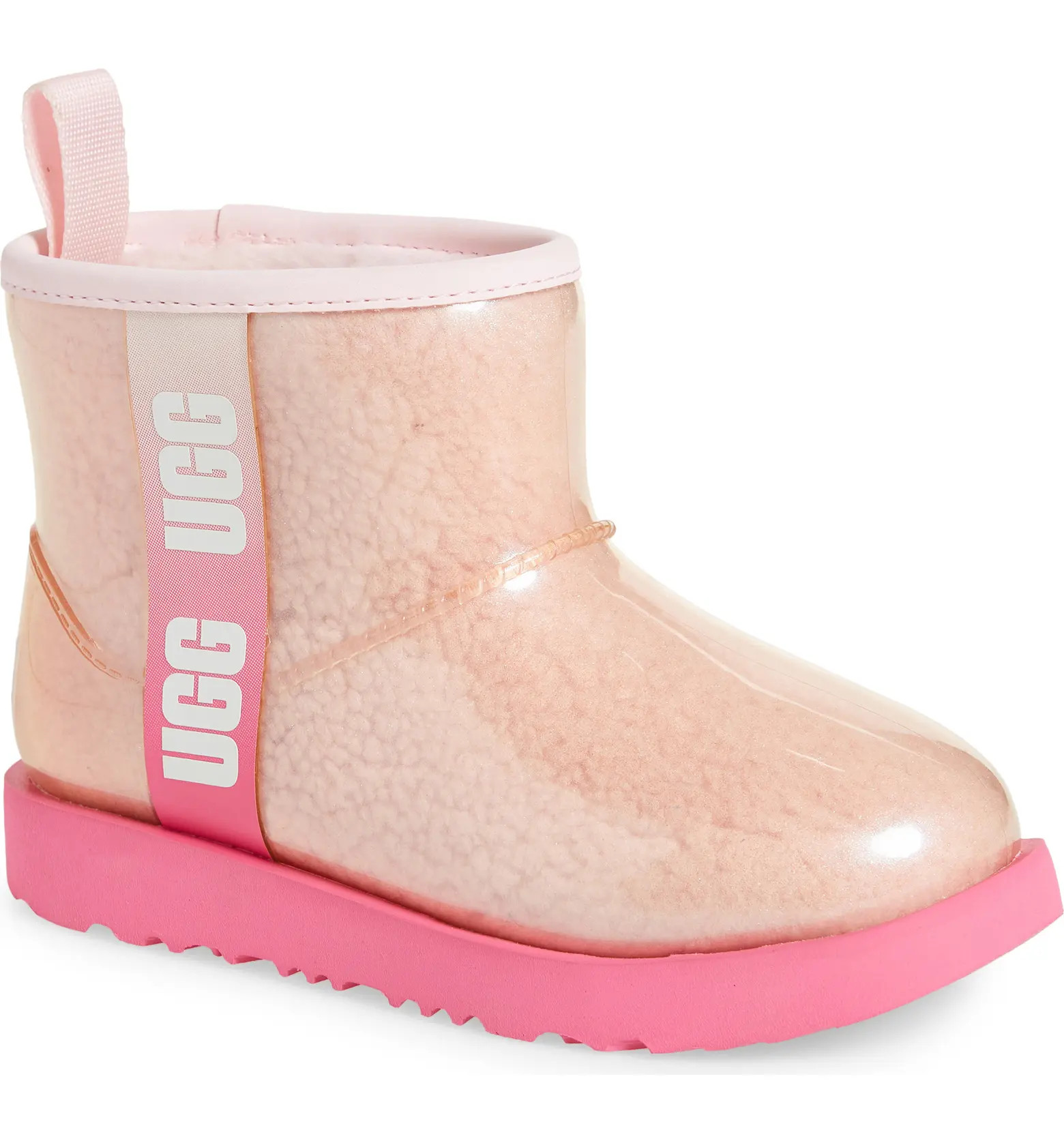 UGG® Mini Classic II Waterproof Clear Boot | Nordstrom | Nordstrom