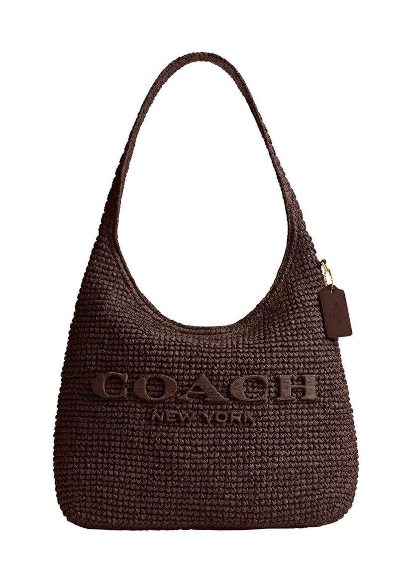 Refined Weave Straw Brooklyn Shoulder Bag | Belk