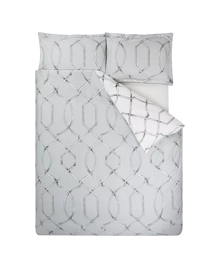Rabeschi Slate King Duvet Cover | Macy's