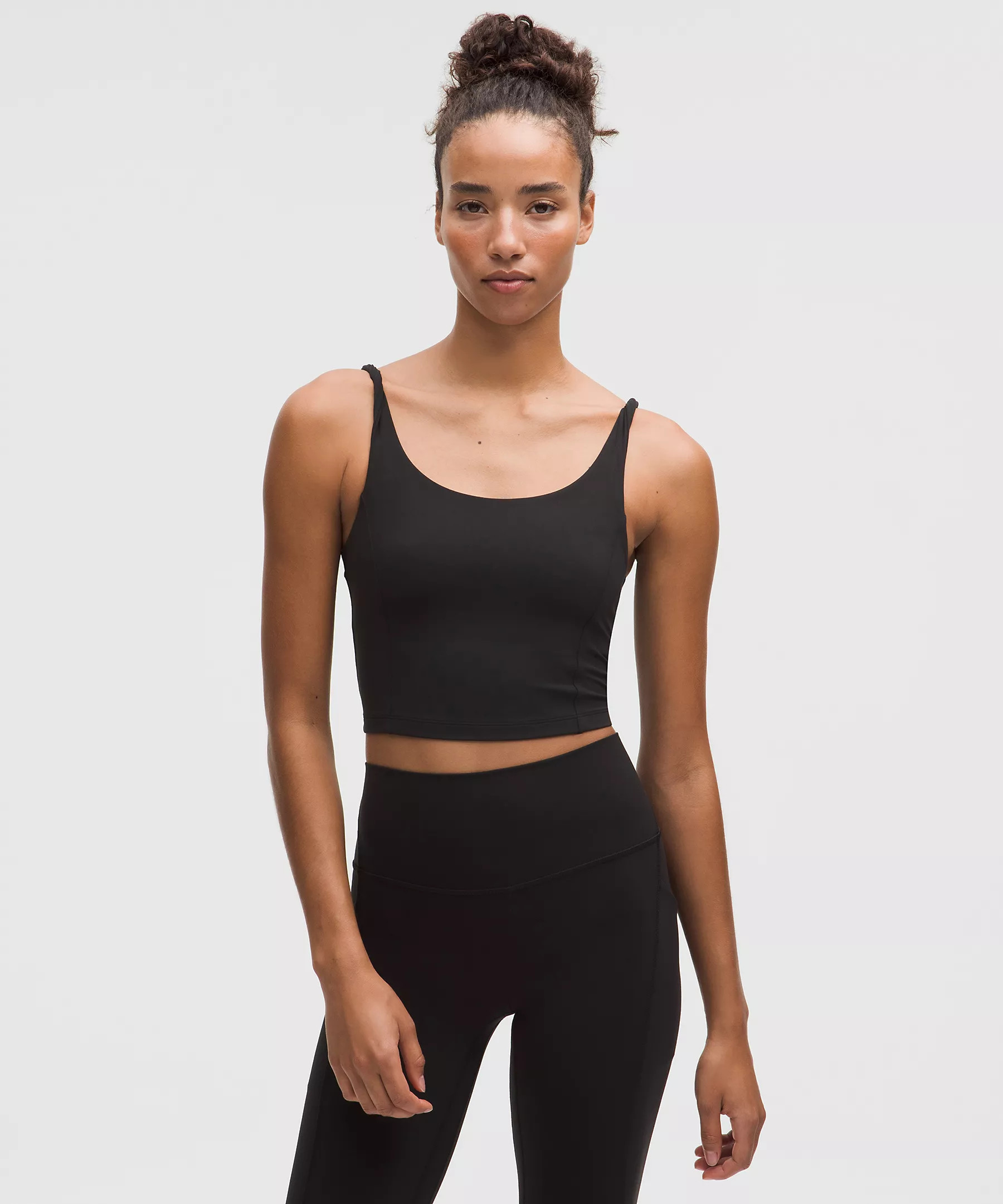 lululemon Align™ Twist-Strap Cropped Tank Top | lululemon (CA)