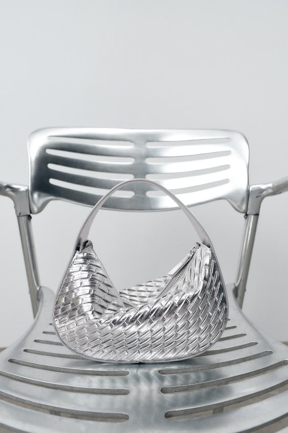 WOVEN EFFECT HANDBAG | Zara US