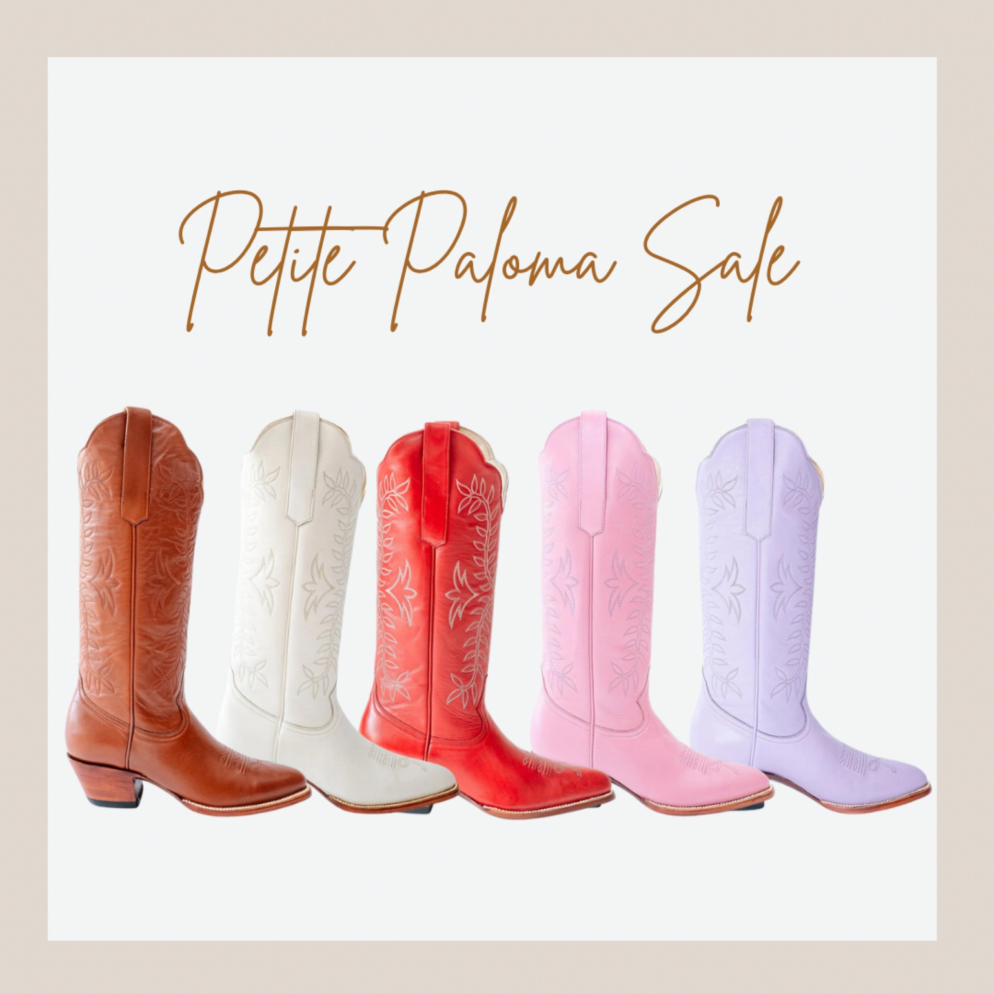 15% these gorgeous Petite Paloma boots!

#LTKshoecrush #LTKsalealert #LTKSeasonal
