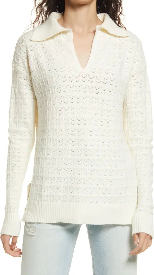 Topshop Polo Sweater | Nordstrom | Nordstrom