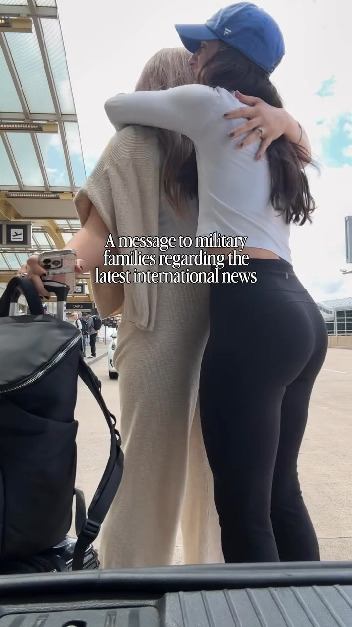 To the military spouse waking up today feeling the weight of what’s unfolding around the world—we see you.

You’re not alone in your worry, and you’re not the only one holding your breath.

We don’t need to fully understand the bigger picture to know that your family’s piece of it is deeply personal-and heavy. In a season marked by uncertainty, fear, and questions with no clear answers, please know this: our community is here to encourage you, stand with you, and help however we can.

If you haven’t yet:

1. Find your people and lean on them.

2. Check in on one another.

3. Make sure you’ve saved any important contacts (we have a highlight for that or comment “support” and we can send you a blog post with the info).

4. Protect your peace-whether that means turning off the news, setting boundaries with loved ones, or simply stepping away to breathe.

No one has to carry this alone.