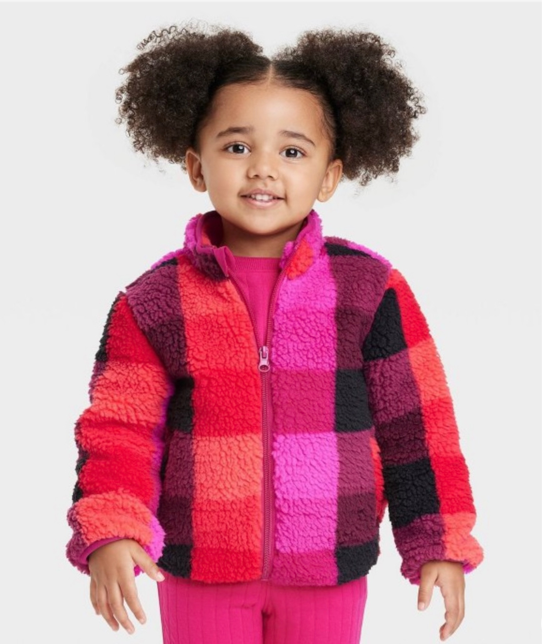 Cutest plaid fleece from Target!!