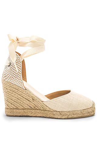 Soludos Tall Wedge in Blush | Revolve Clothing (Global)