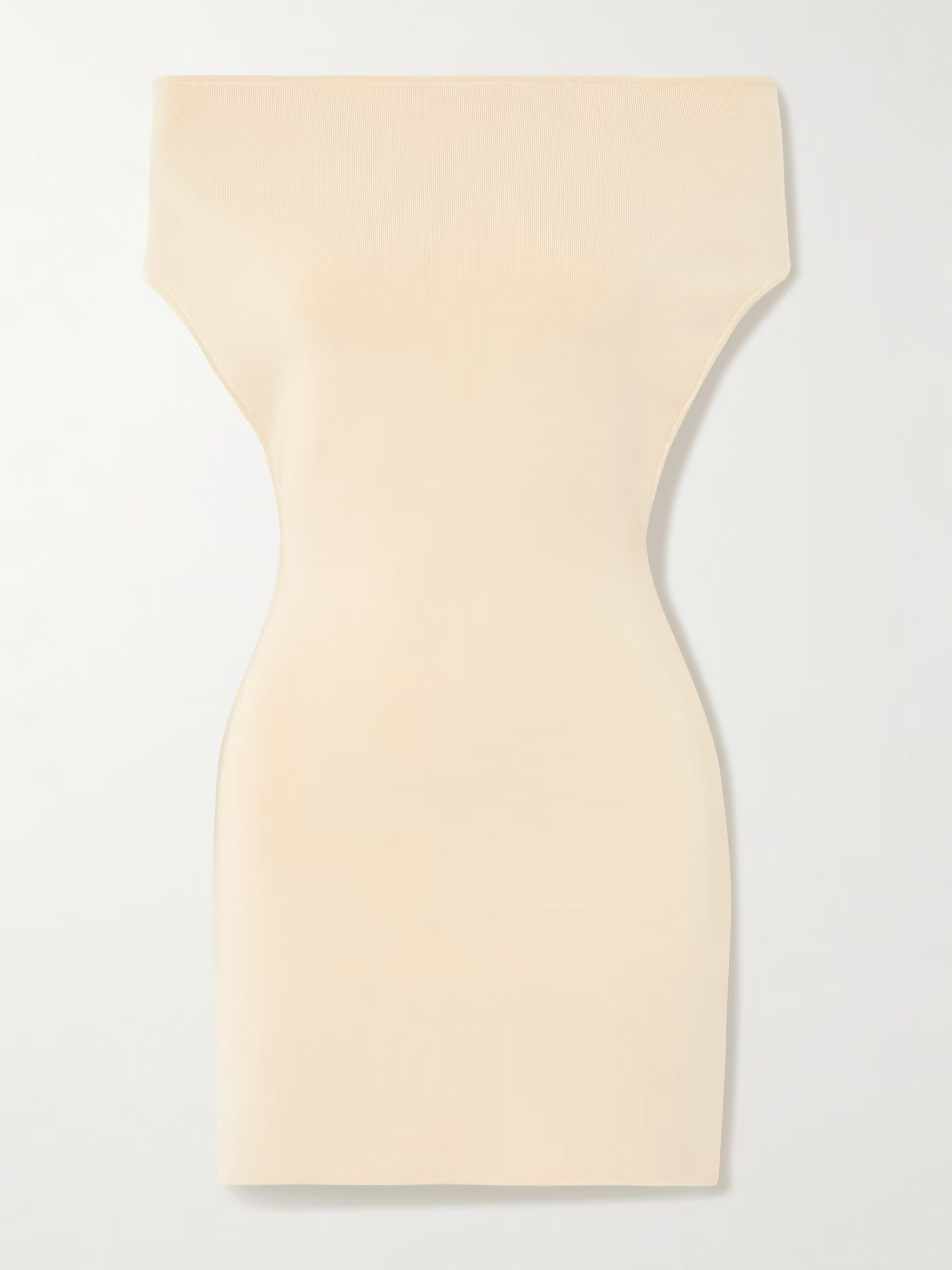 Cubista off-the-shoulder open-back stretch-knit mini dress | NET-A-PORTER (US)