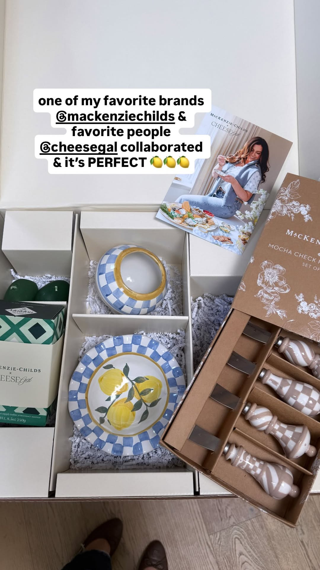 MacKenzie-Childs x Cheesegal 🍋 Love this collab! Perfect for your spring and summer hosting 🩵 

 #LTKSeasonal #LTKHome