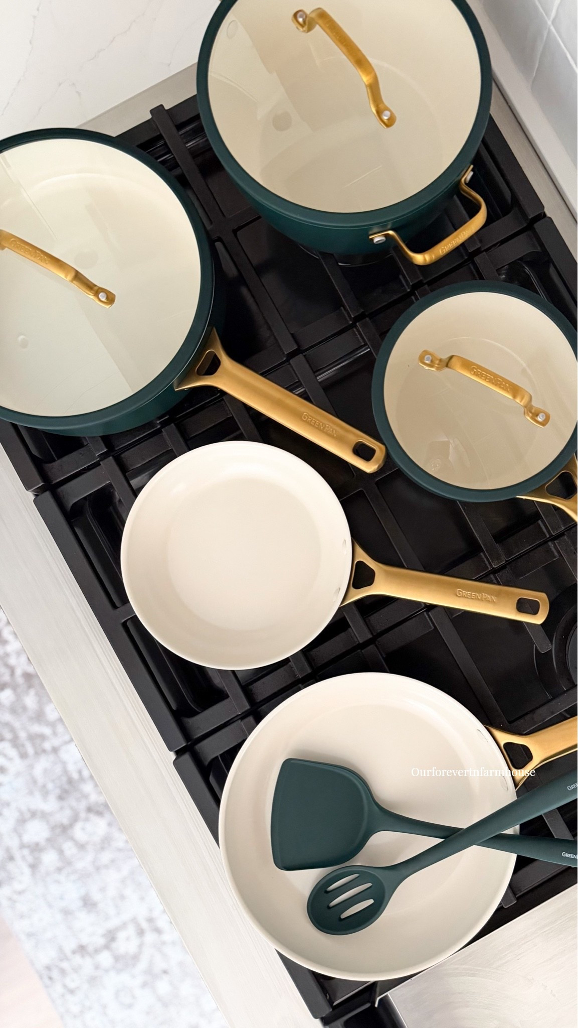 Officially ready for all the fall cooking. 🍂

You guys already know how much I love my @theoriginalgreenpan cookware, and this new Reserve Pro set in Spruce could not be prettier for fall. 💚

The Reserve Pro collection just came out in new colors for fall! Latte, Bordeaux, Spruce, Cream, Harvest, and Twilight, so there’s a color for pretty much every kitchen. I went with Spruce and LOVE this deep green against all the warm wood tones in ours. 😍

And they’re not just pretty! The ceramic nonstick makes cooking and cleanup so easy, and they’re dishwasher safe, which is basically a requirement in my kitchen because I do NOT have time to hand wash cookware. 

I linked my set in my LTK if you want to check out all the colors! 🍂💚

#gifted @greenpan

#LTKfoodie #LTKHome