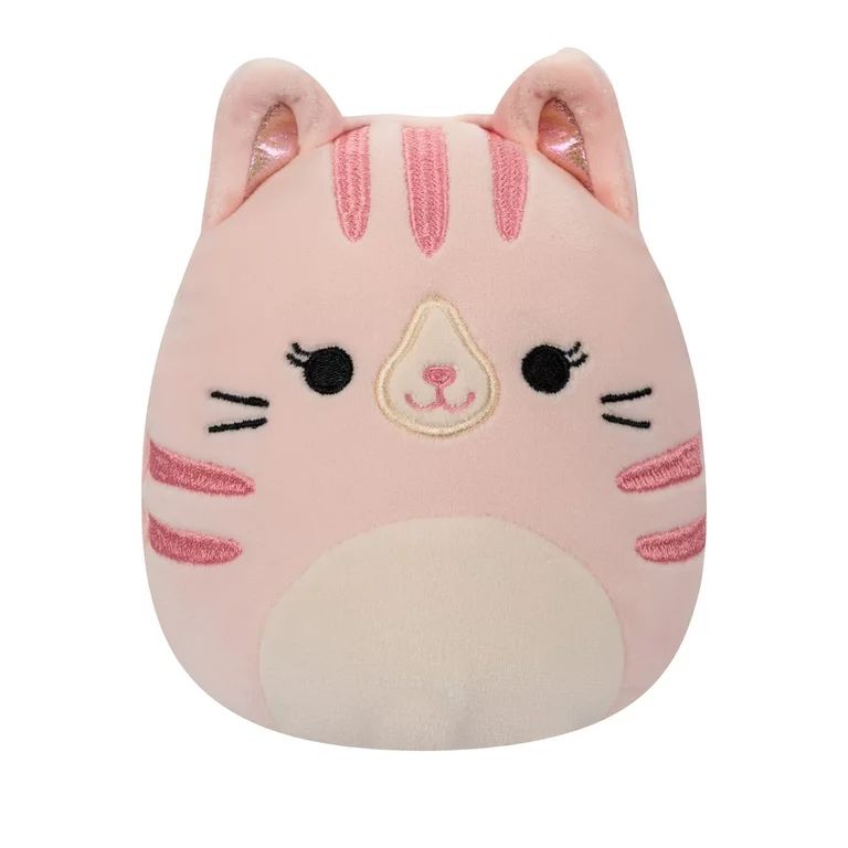 Squishmallows Official Plush 10 inch Laura the Pink Tabby Cat -Childs Ultra Soft Stuffed Plush To... | Walmart (US)