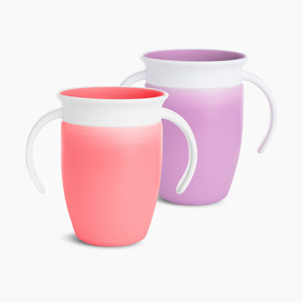 Munchkin Miracle 360 Trainer Cup in Pink/Purple | Babylist