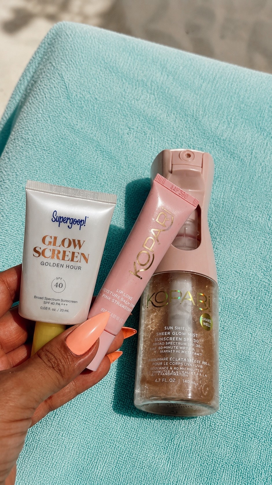 Beach essentials!