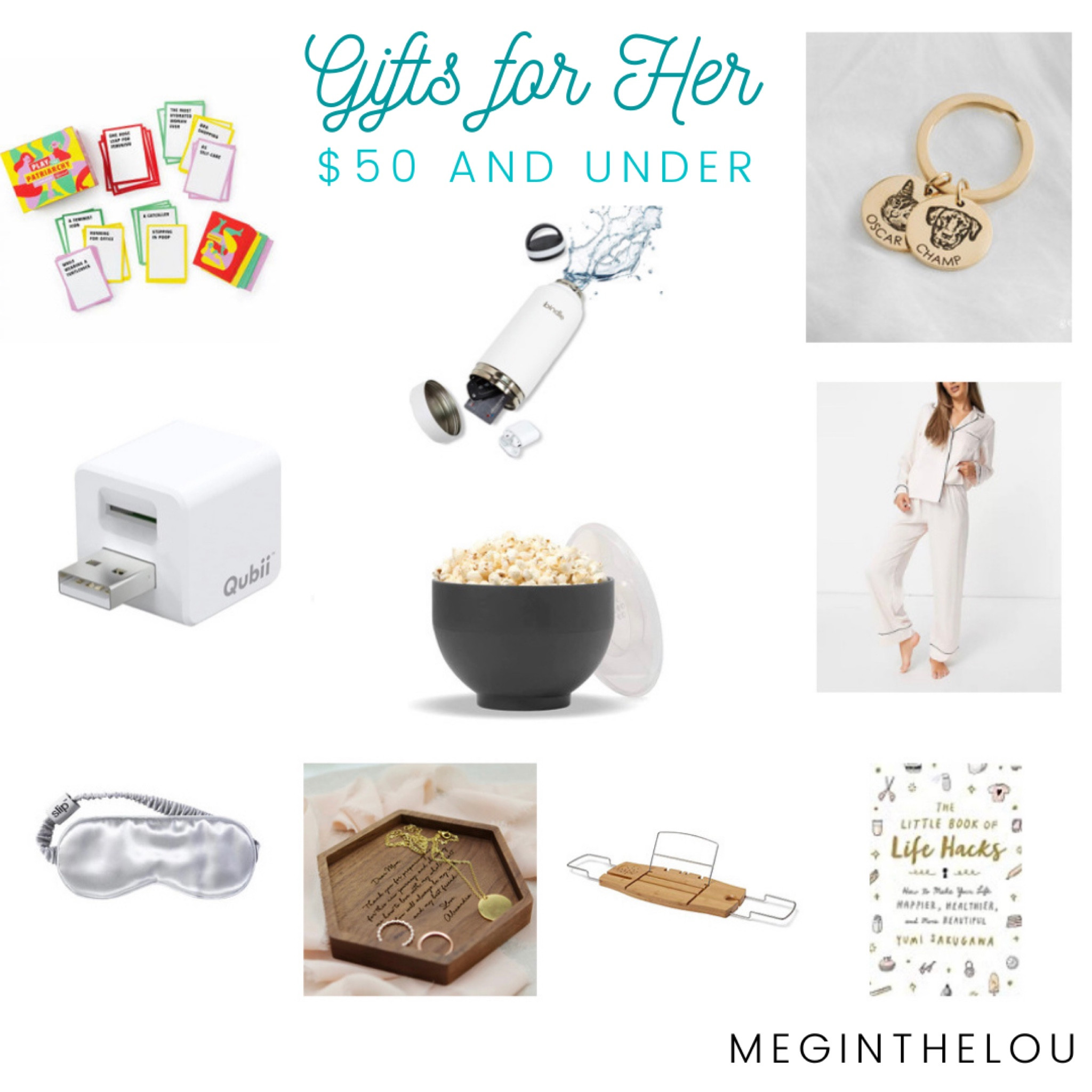 $50 and under gifts for her 

#LTKhome #LTKunder25 #giftsunder50 #giftsforher #petlover #gamelover #photog #lifehacks #amazon #amazonfinds #amazonprime #etsy #uncommongoods #walmart #snacklover #movielover #pajamaset #fungifts #uniquegifts #bathtray 

#LTKGiftGuide #LTKbeauty #LTKunder50