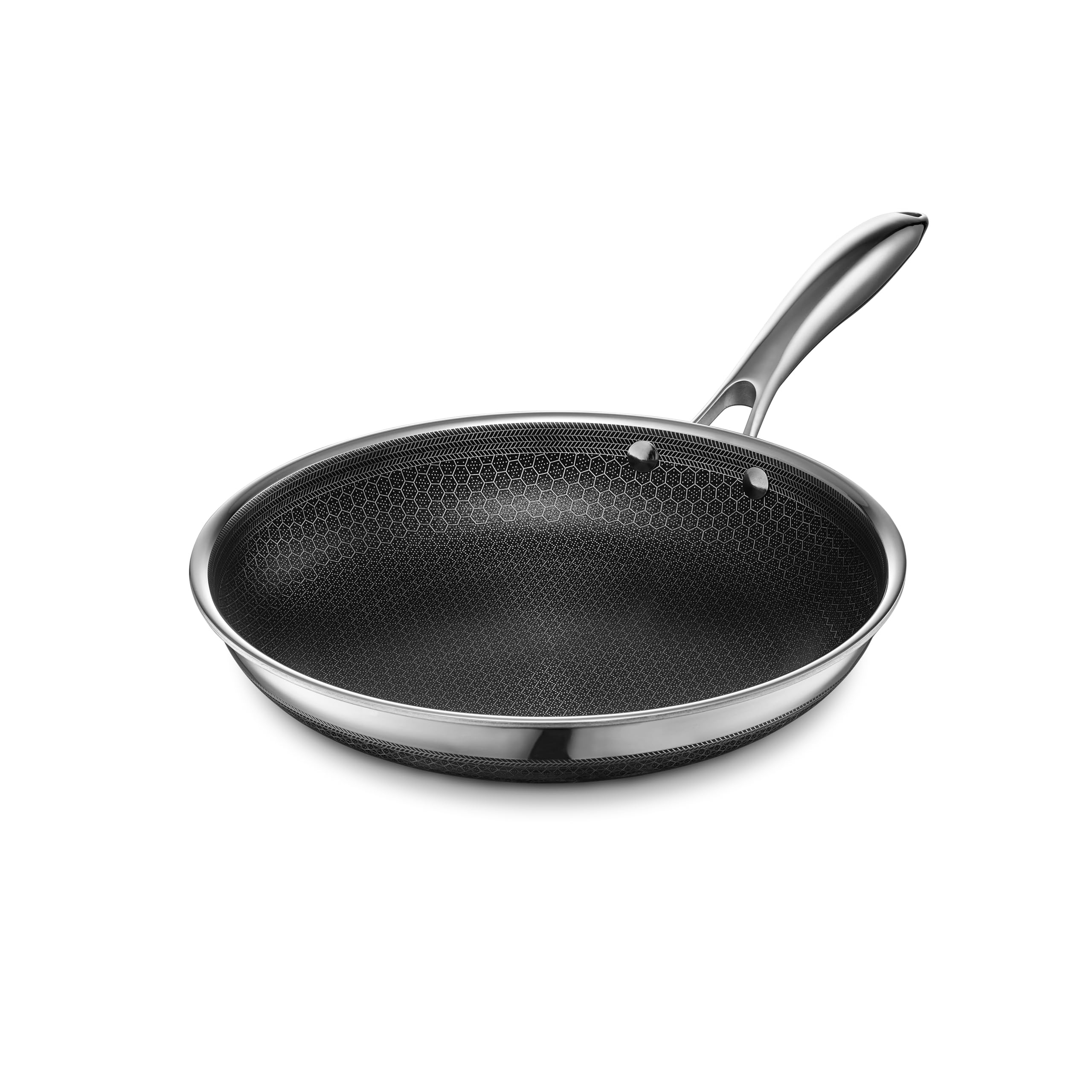 HexClad Hybrid Nonstick Frying Pan, 26 cm, Stay-Cool Handle, Dishwasher and Oven-Safe, Induction ... | Amazon (UK)