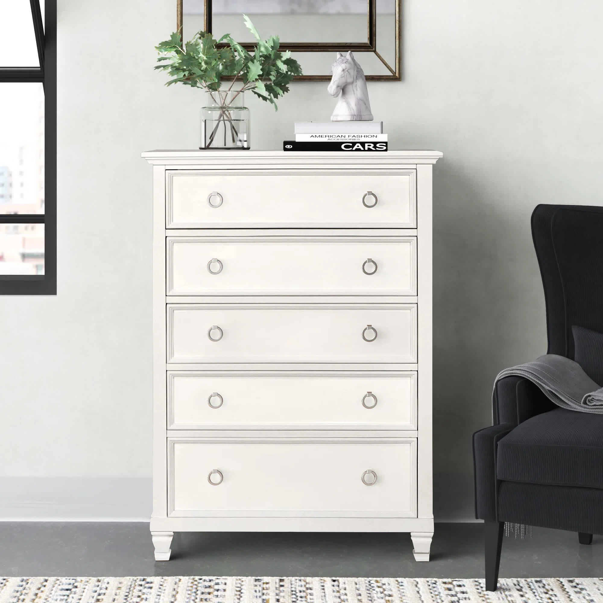Westhampton 5 Drawer Dresser | Wayfair Professional