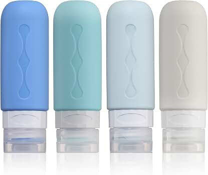 Gemice Travel Bottles for Toiletries Tsa Approved Travel Size Containers BPA Free Leak Proof Trav... | Amazon (US)