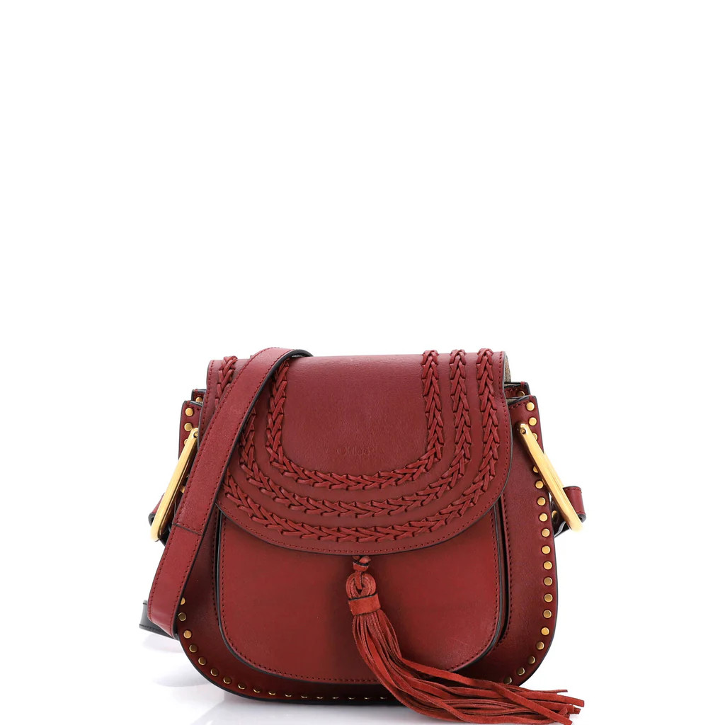 Hudson Handbag Whipstitch Leather Small | Rebag