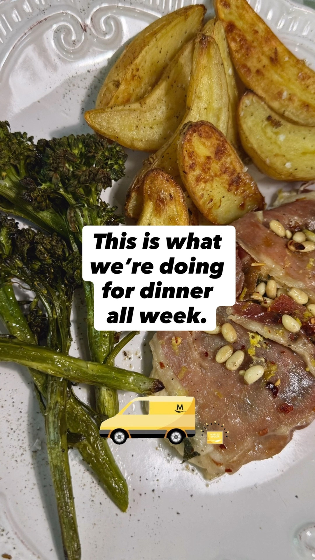This is what we’re doing for dinner all week…and I didn’t have to figure any of it out 😅

Trying Marley Spoon while Cooking with Liam and this is exactly what I needed after getting back from Paris. Real meals, everything portioned, and no overthinking what to make every night 🙌

This one turned out SO good and felt like something we’d order out, but made at home. #chickensaltimbocca

If you want an easier way to do dinner this week, this is 💯 worth trying.

Linked here with my discount code below 👇 


#LTKHome #LTKmomlife #LTKfoodie