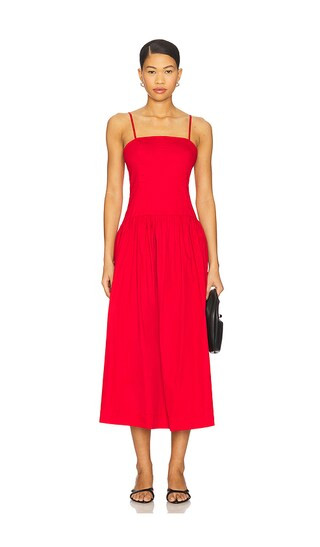 Mara Maxi Dress in Cherry Red | Revolve Clothing (Global)