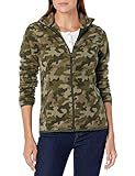 Amazon Essentials Women's Classic Fit Long-Sleeve Full-Zip Polar Soft Fleece Jacket, Green Camo, X-S | Amazon (US)