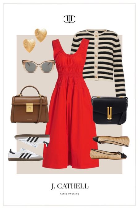 We are currently in Paris right now and the clothing inspirations are all around us! Here are a few outfit ideas to wear in this beautiful city. 

Cardigan, dress, sunglasses, ballet flats, sneakers, top handle bag, cross body bag, vacation outfit, France outfit, Paris outfit, summer outfit, summer look

#LTKover40 #LTKtravel #LTKstyletip