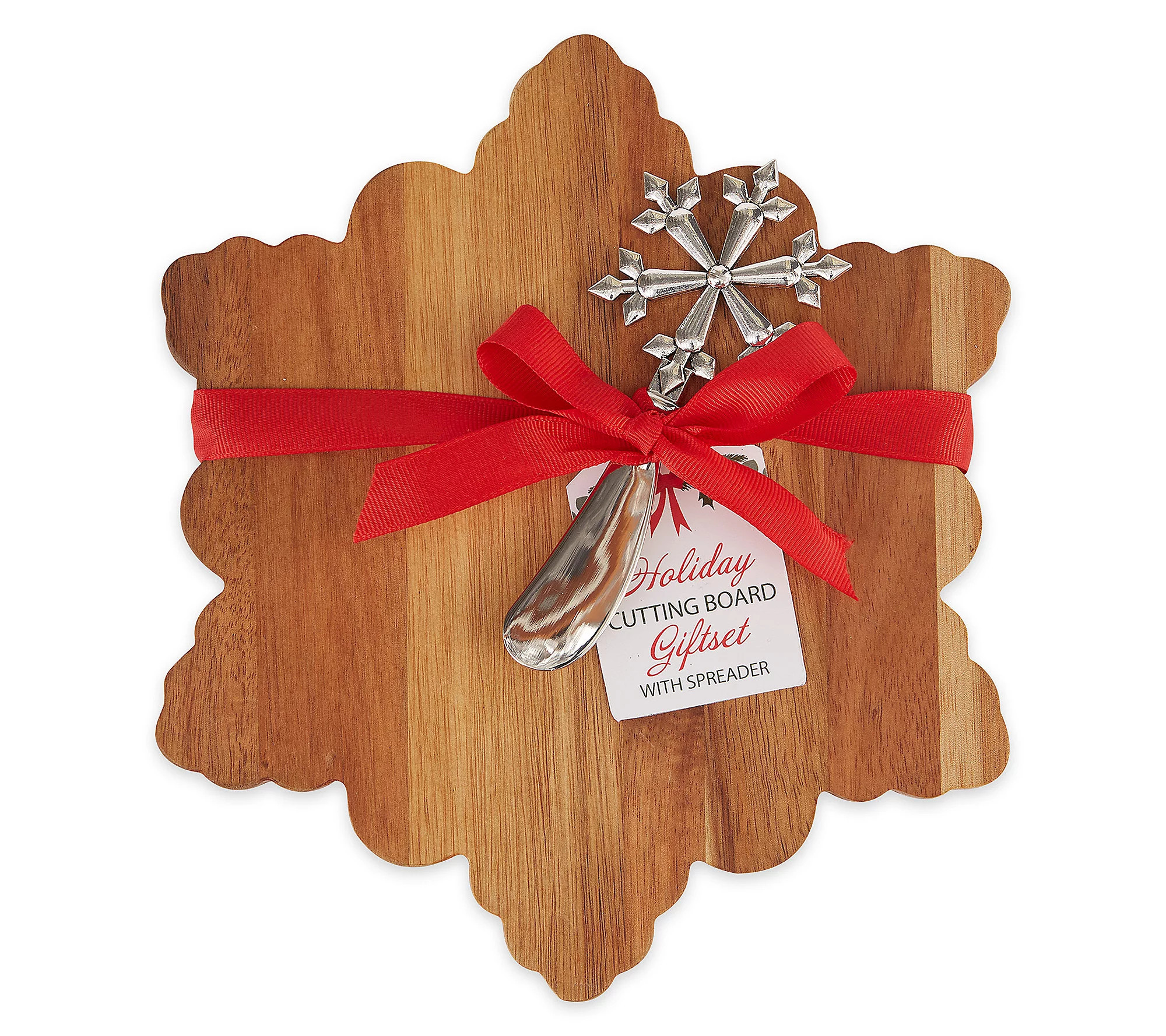 Design Imports Snowflake Cutting Board Gift Set | QVC