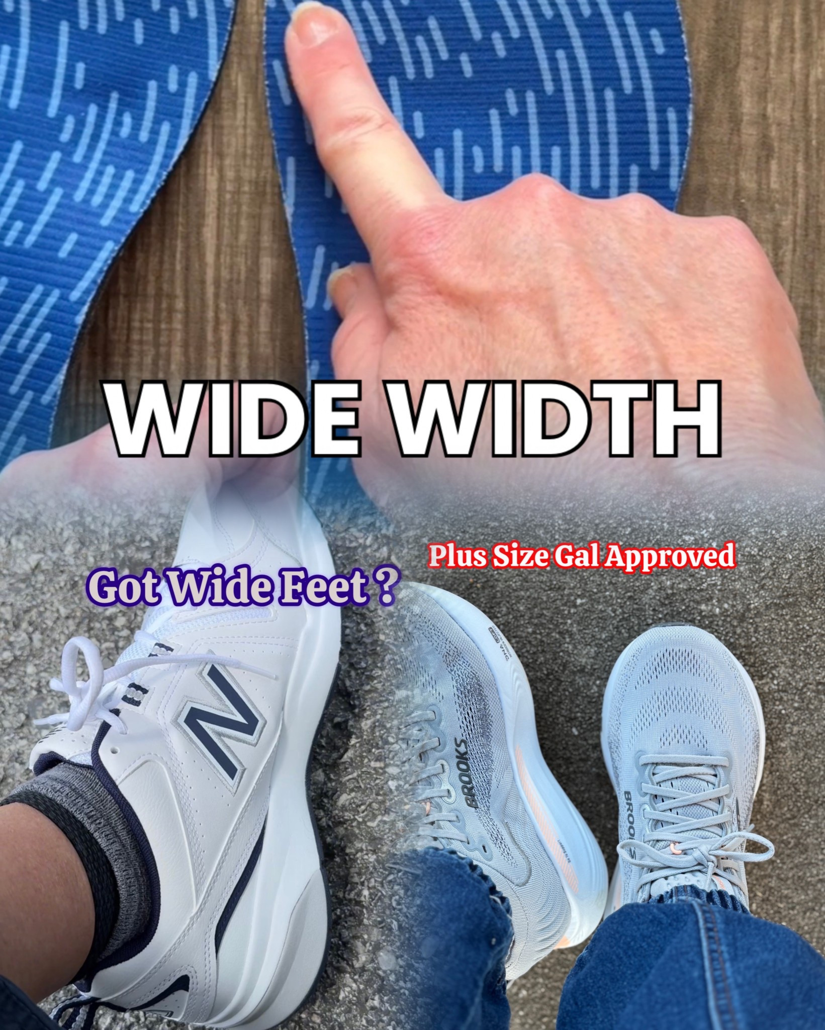 If you’ve been searching for wide-width shoes that don’t feel like a compromise — these are it. I’ve worn them for years. Supportive, ankle-friendly, and genuinely comfortable. Your feet will thank you.

#LTKfitnessgoals #LTKPlusSize #LTKActive
