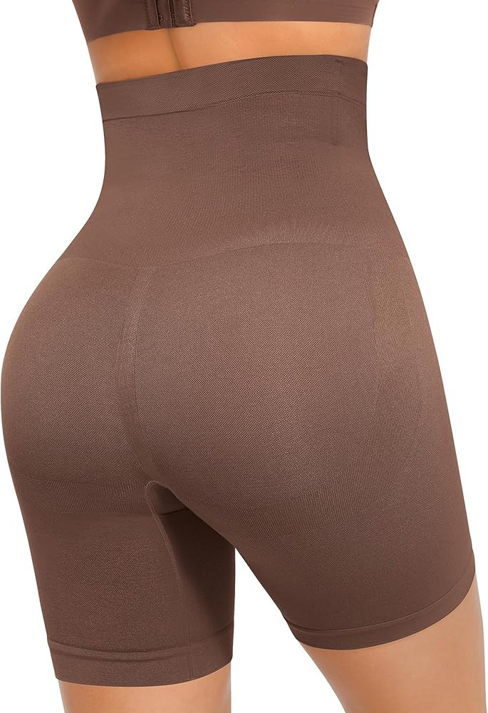 FeelinGirl Tummy Control Shapewear Shorts Body Shaper for Women High-Waisted Thigh Slimming | Amazon (US)