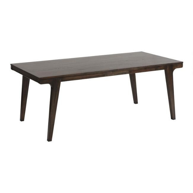 Dark Brown Pine Brenden Dining Table | World Market