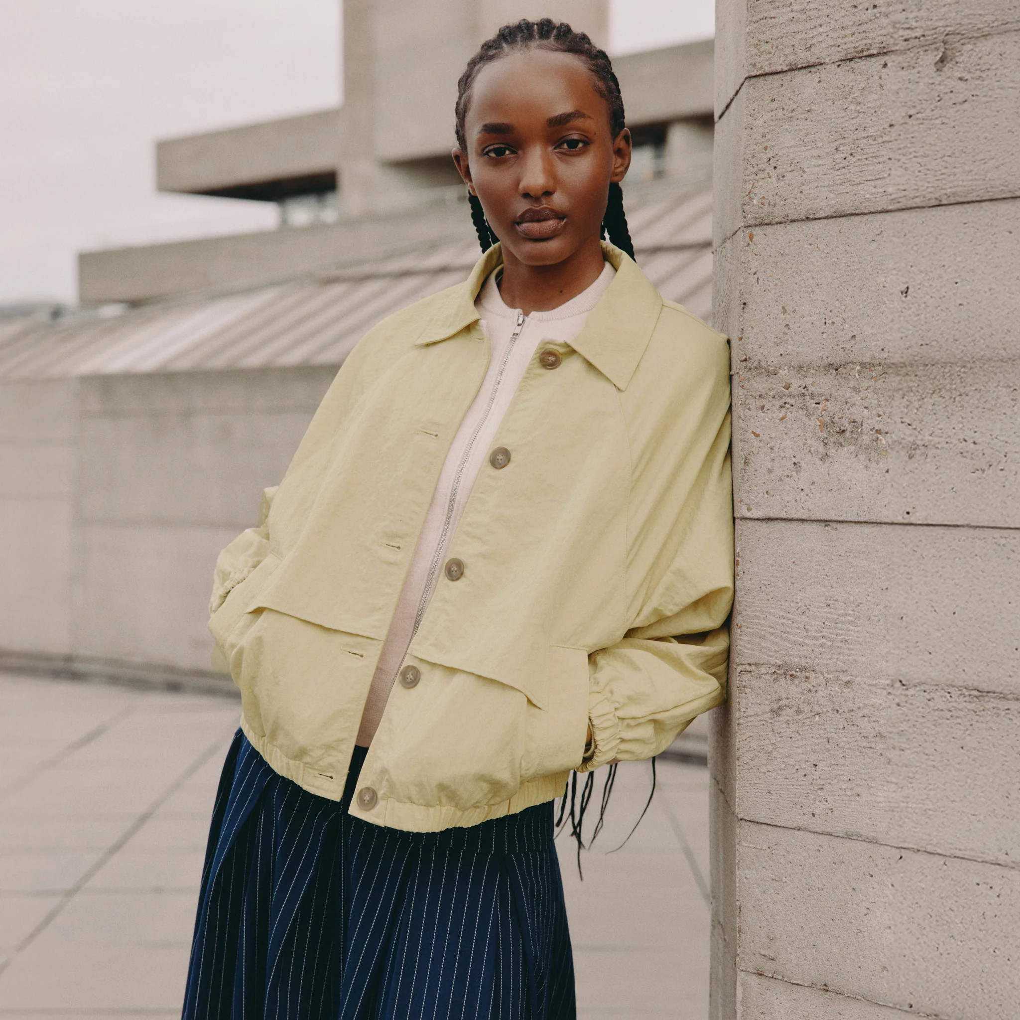 Stone Blouson Jacket | Albaray