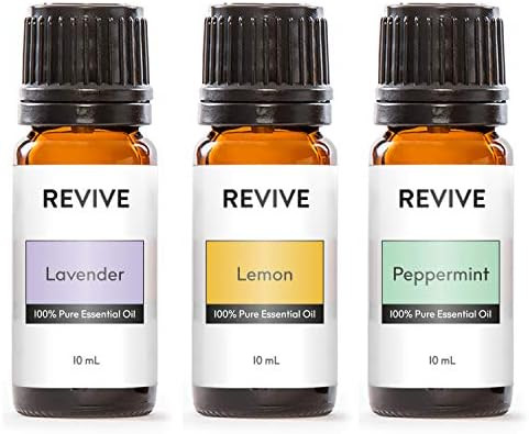 Revive Essential Oils Pack of 3-100% Pure Therapeutic Grade, for Diffuser, Humidifier, Massage, Arom | Amazon (US)