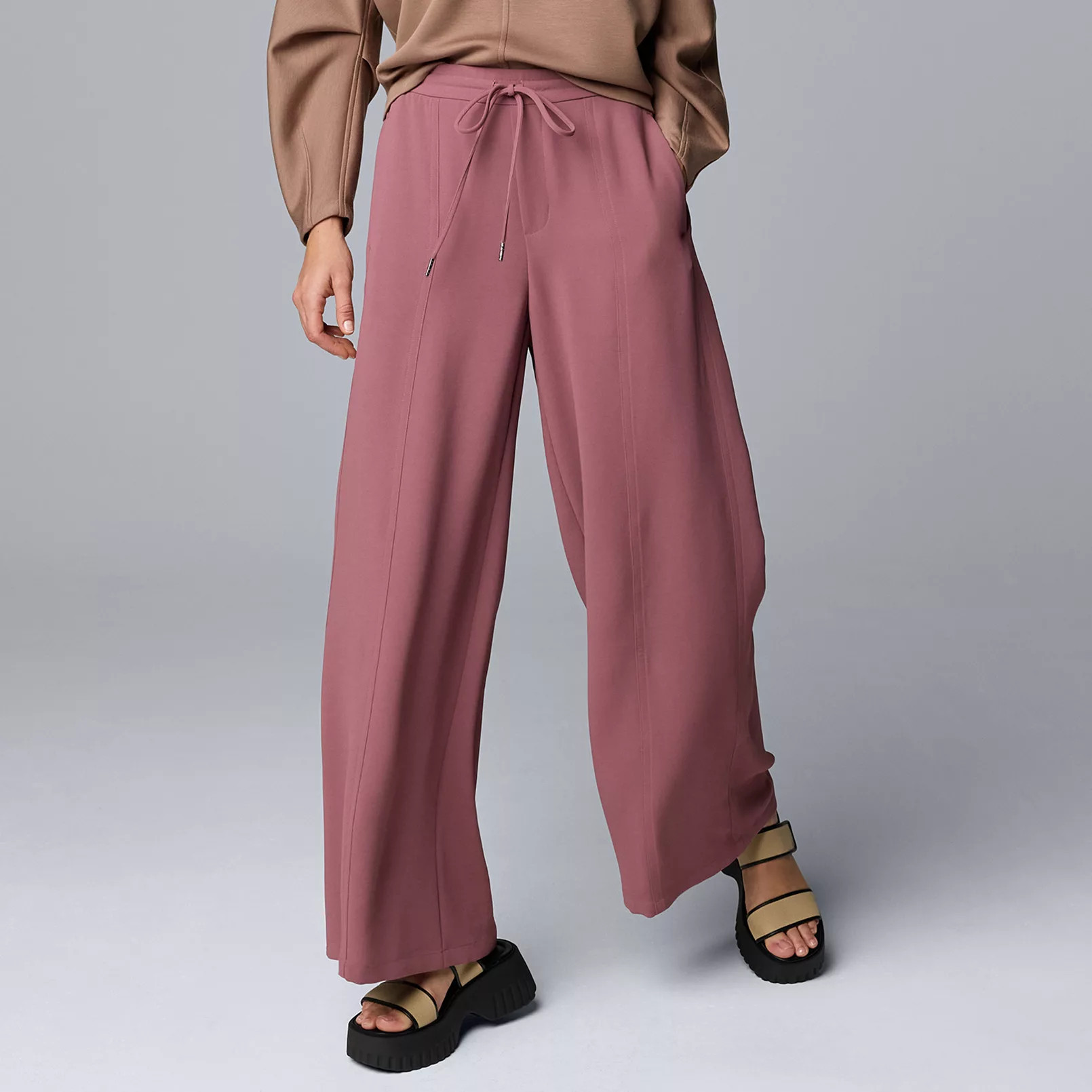 Women's Simply Vera Vera Wang Wide Leg Pants | Kohl's