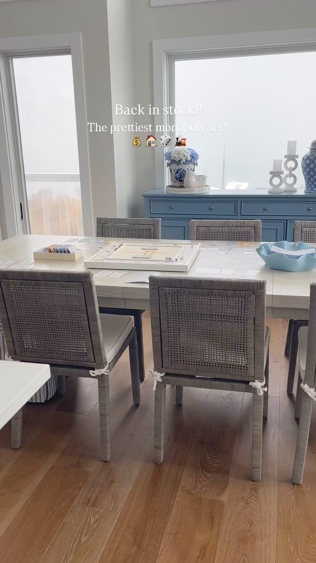 Restock alert!! On the most aesthetically beautiful monopoly set ever!! 😍 it’s huge and gorgeous!! 

#LTKHome