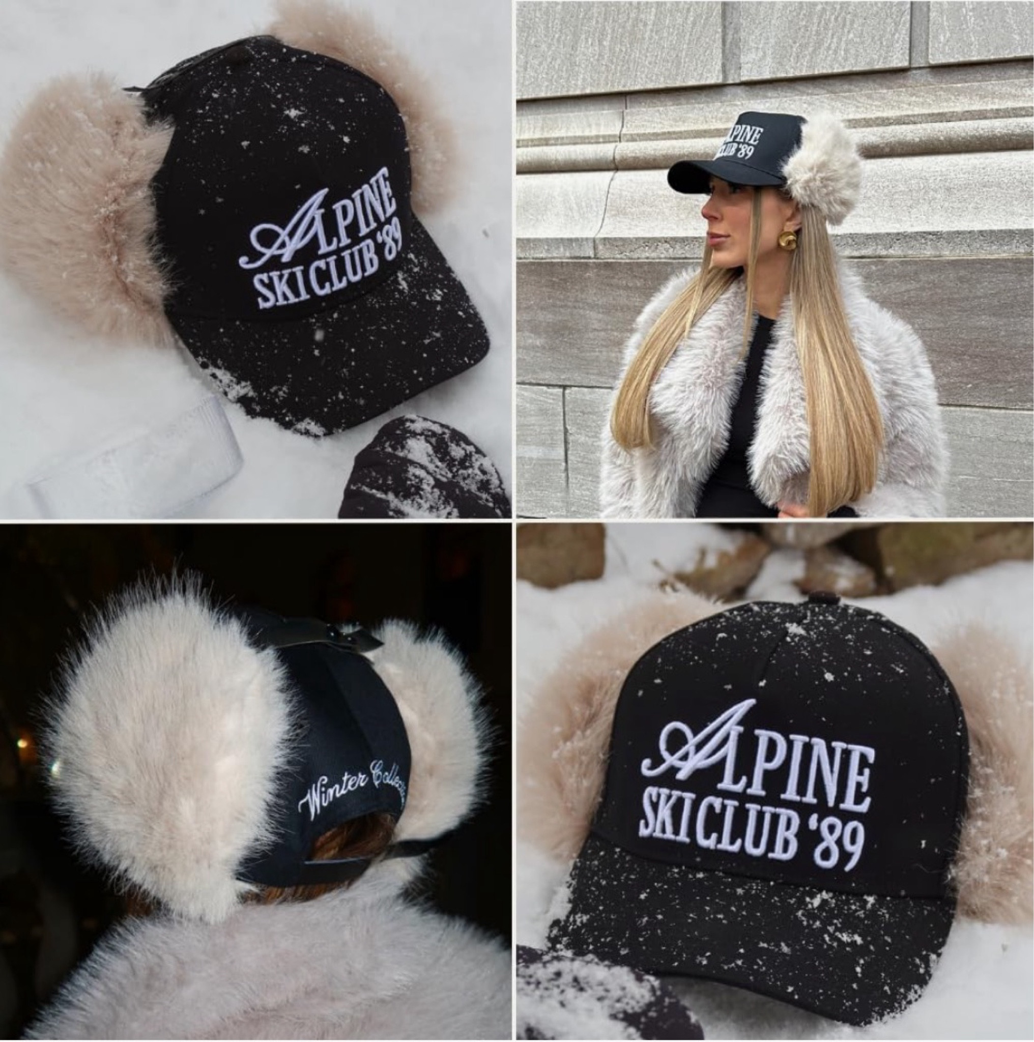 The winter trucker hat of hats oh my gosh 😮‍💨 ❄️ 

#LTKFindsUnder50 #LTKStyleTip #LTKSeasonal