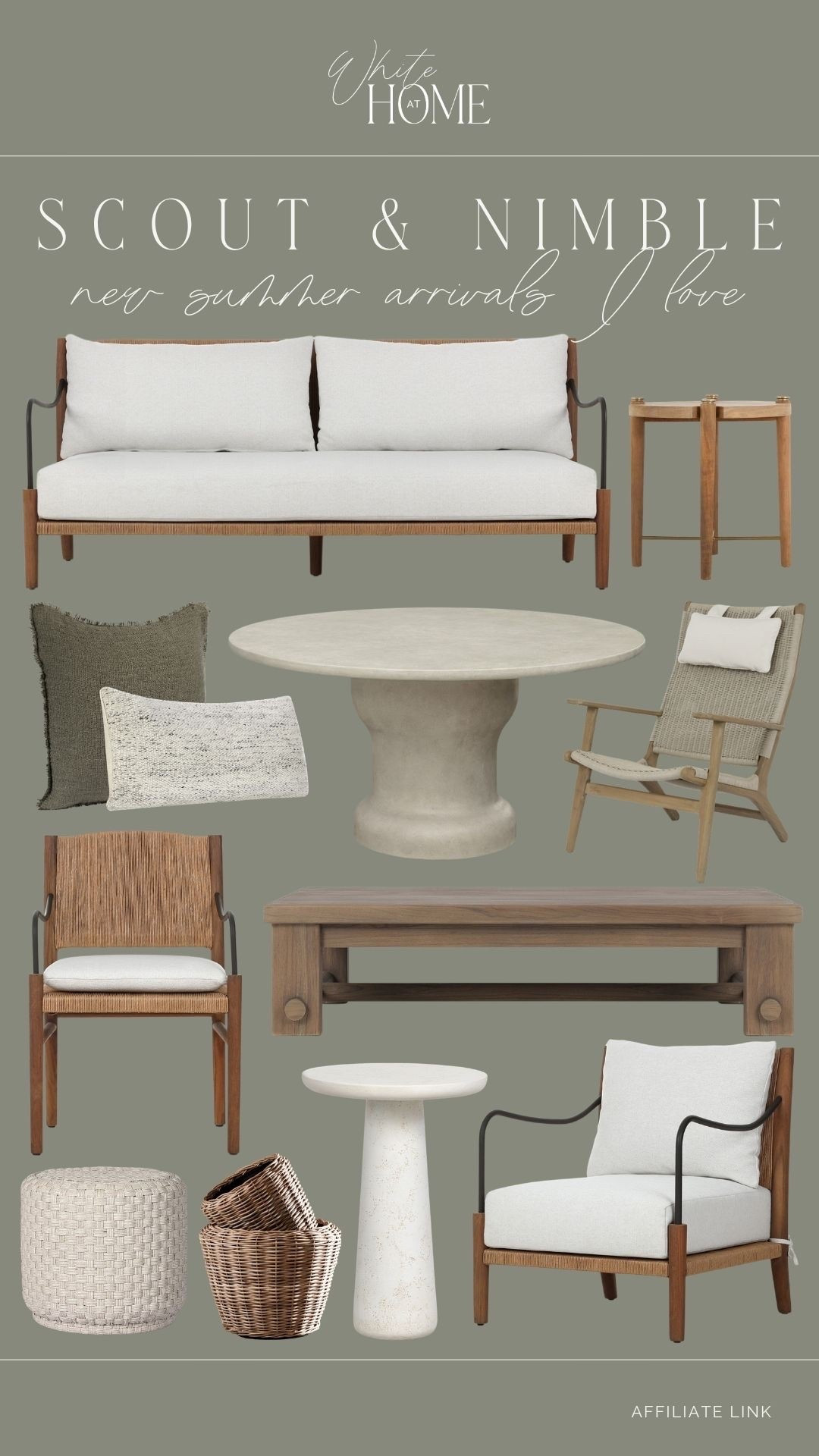 Scout & Nimble new summer arrivals! Elevated outdoor living finds and favorites. Soft textiles, chic patio sets and singles, and investment worthy furniture finds!

#LTKSeasonal