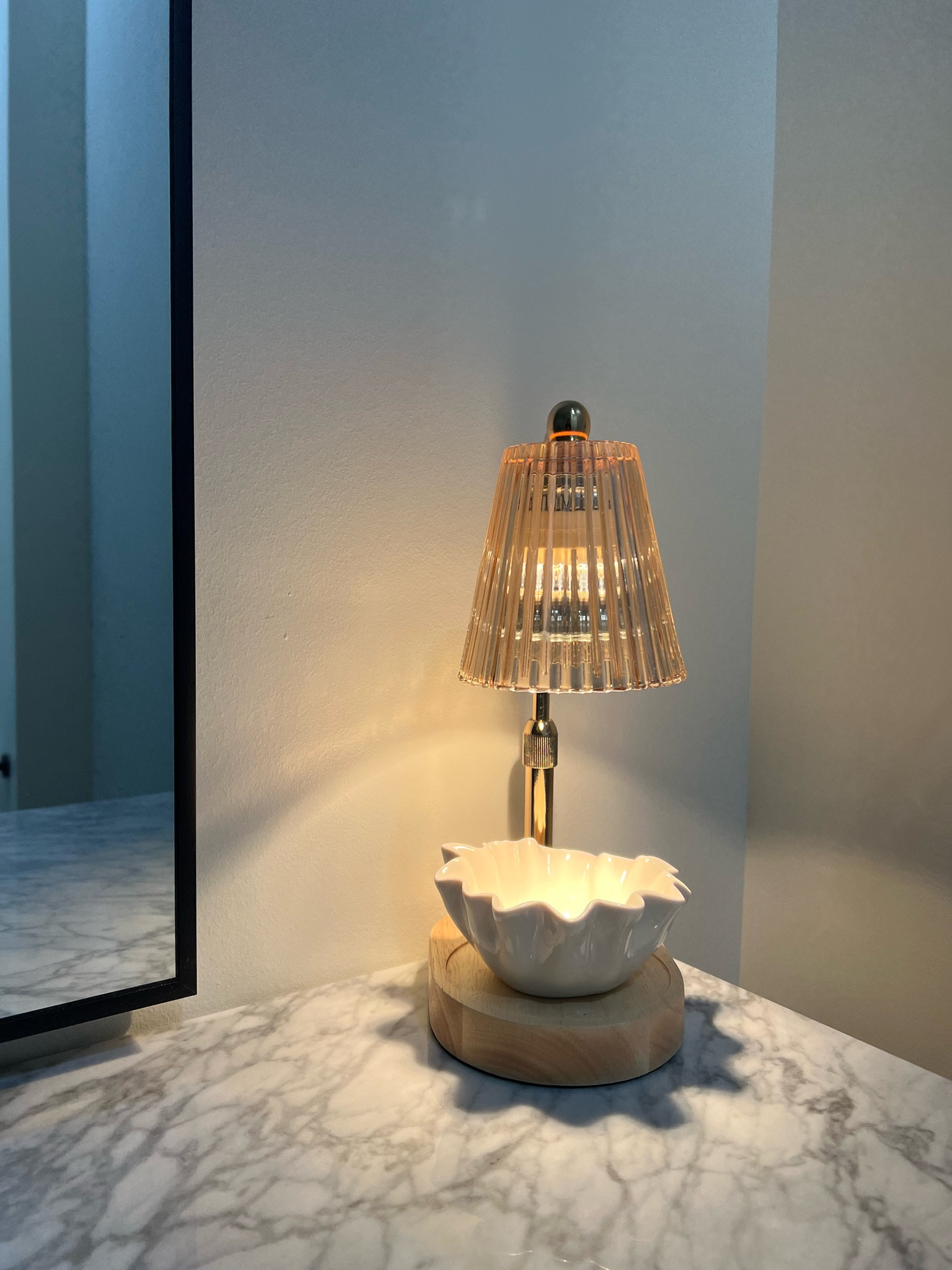This candle lamp with these adorableeeee stoneware fluted bowls - girllll!!! 
#candles #homegoals

#LTKHome