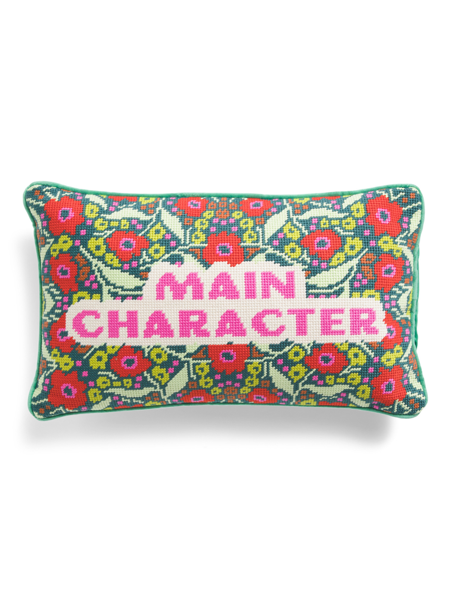 9x15 Main Character Needlepoint Pillow | Throw Pillows | Marshalls | Marshalls