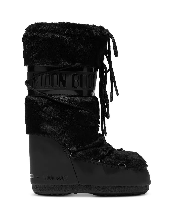 Women's Icon Faux Fur Trim Cold Weather Boots | Bloomingdale's (US)