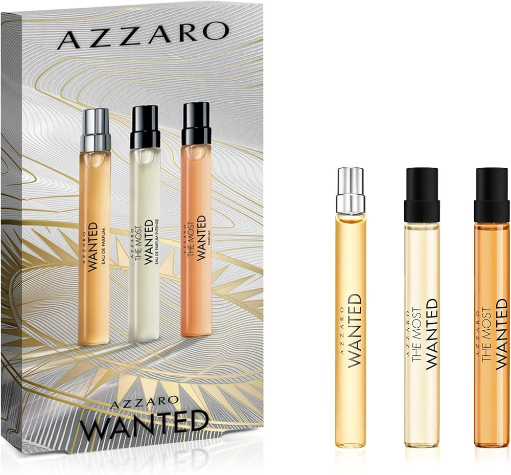 Azzaro The Most Wanted Men's Cologne Discovery Set - 3-Piece Fragrance Sample Kit Includes 3 Trav... | Amazon (US)