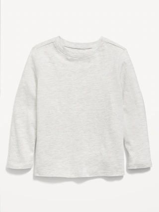 Unisex Long-Sleeve Solid T-Shirt for Toddler | Old Navy (US)