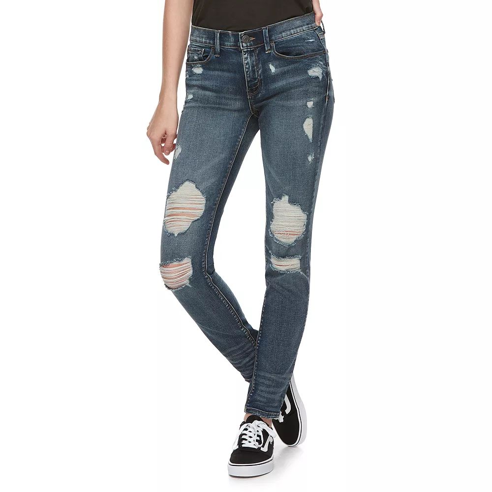 Juniors' Mudd® FLX Low Rise Stretch Skinny Jeans | Kohl's