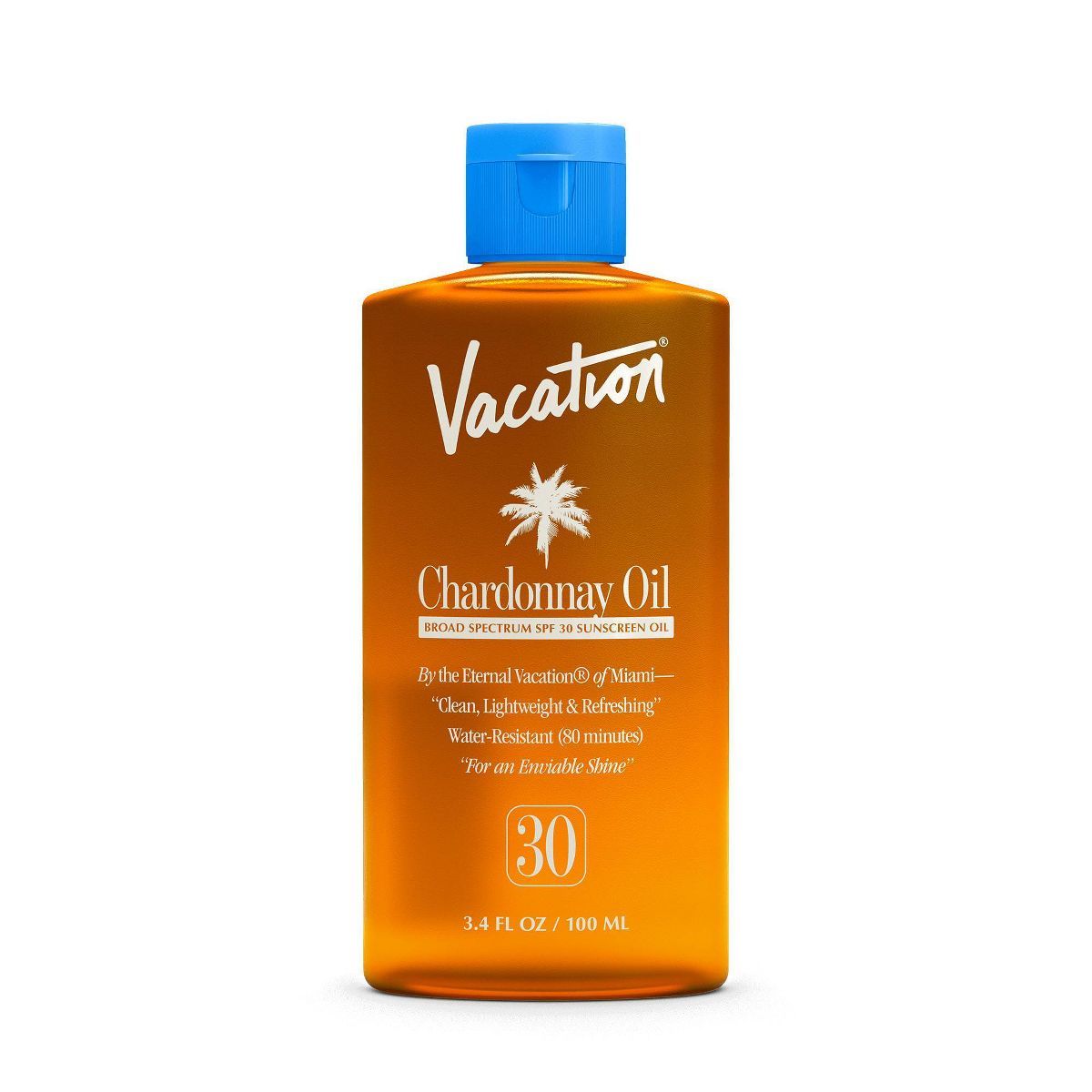 Vacation Chardonnay Oil Sunscreen - SPF 30 - 3.4 fl oz | Target