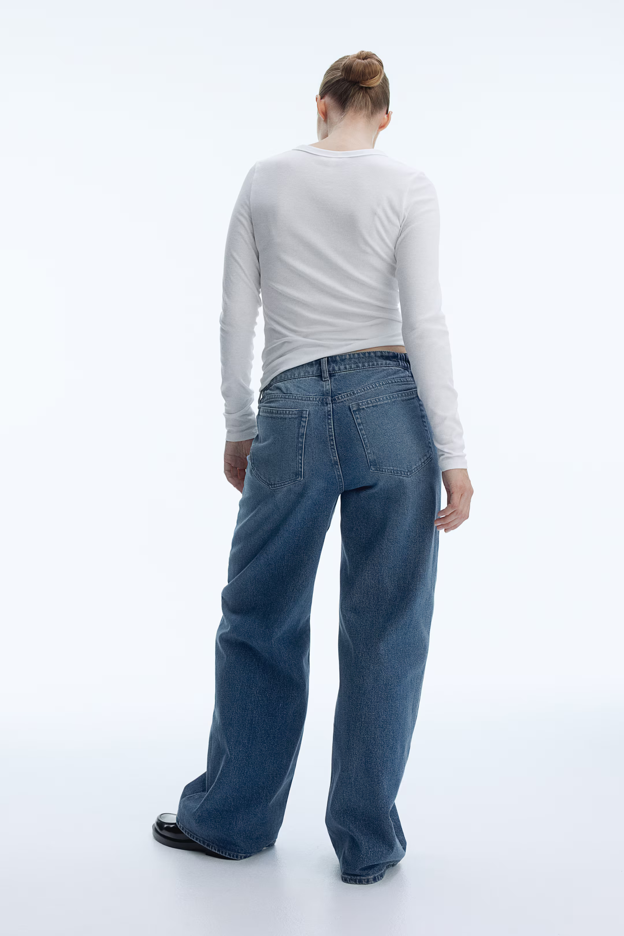 MAMA Before & After Wide Jeans | H&M (US + CA)