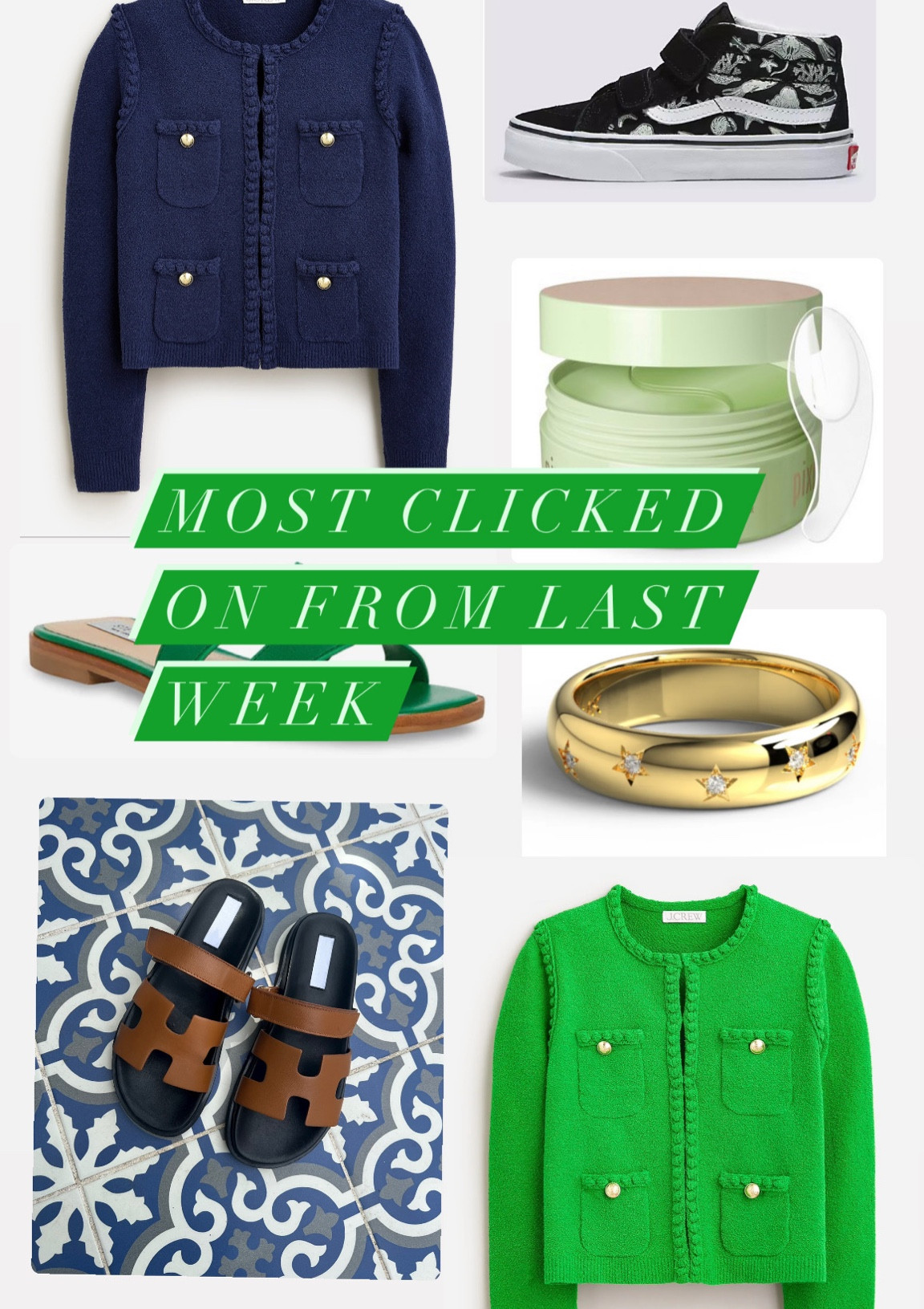 Most popular and most clicked on from last week 