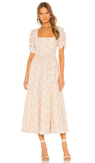 She's A Dream Midi Dress in Yellow ComboFree People$168$168Or 4 installments of $42.00 byColorYel... | Revolve Clothing (Global)